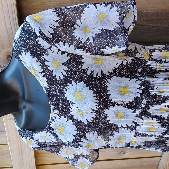 🏵️ Candice Candice Vintage 90's Daisy Babydoll Dress - Picture 2 of 9